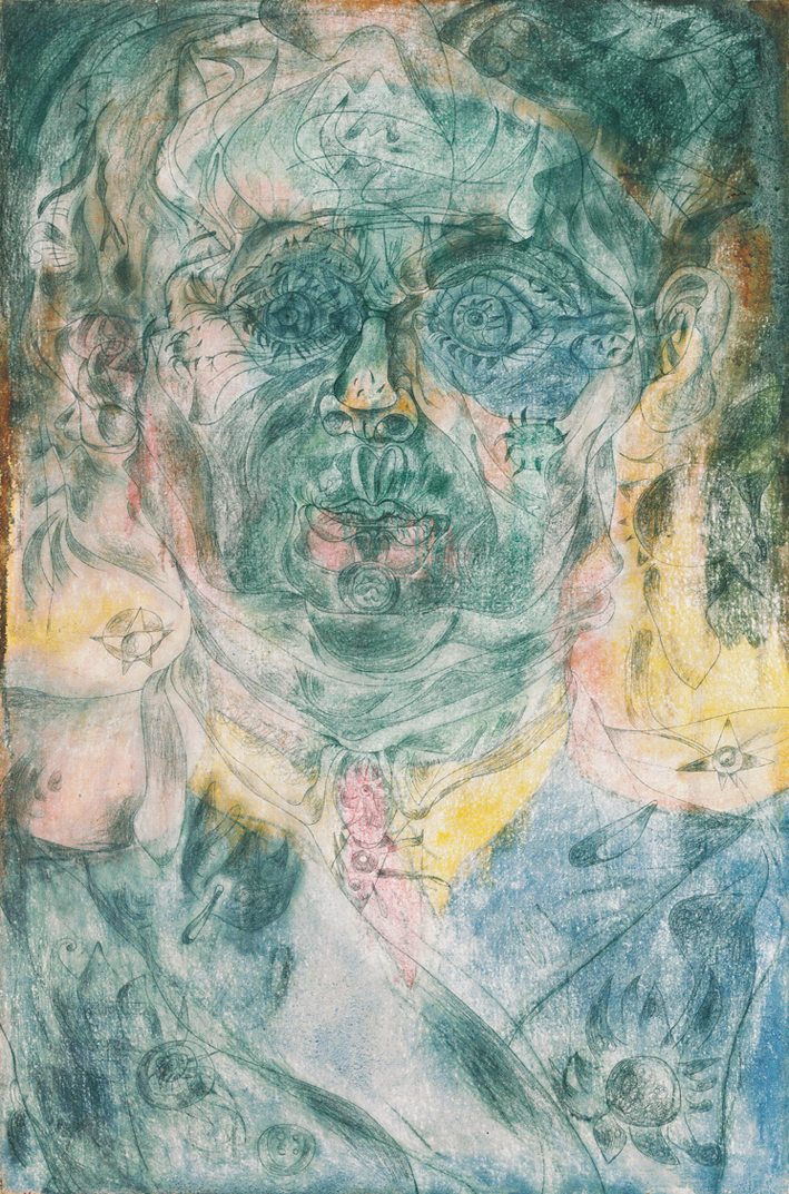  胡安·米罗 Joan Miró ——自画像